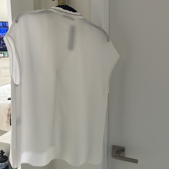 NWT TAHARI WHITE TOP - Picture 4 of 5